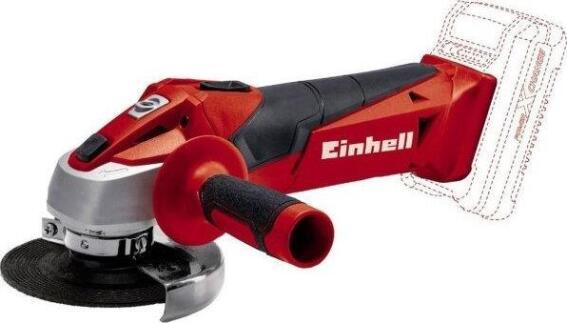 Einhell Power X-Change Γωνιακός τροχός επαναφορτιζόμενος PXC TC-ΑG 18/115 Li-Solo