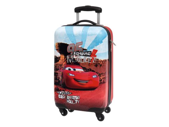 Joummabags Disney Βαλίτσα Μικρή καμπίνας Cars Canyon από σκληρό ABS, τρόλεϊ με 4 ρόδες