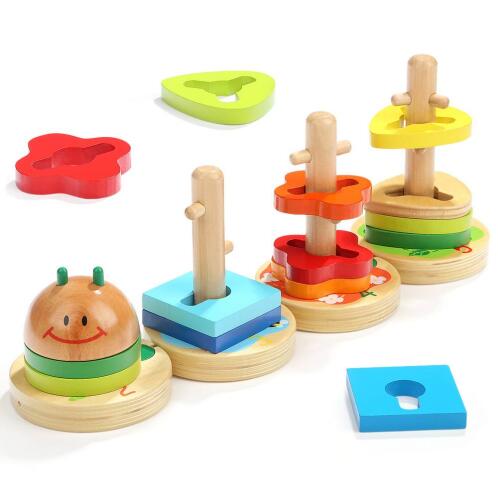 Caterpillar Stacking Set