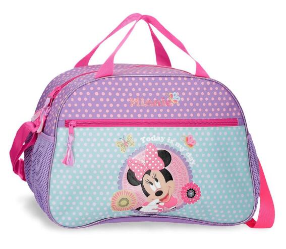 Disney Σακ Βουαγιάζ 24x40x18cm σειρά Minnie Today is my day