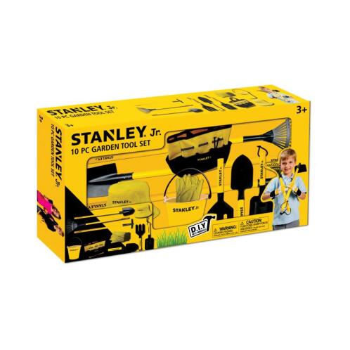 Stanley Jr Σετ Εργαλείων Κήπου 10 Τεμαχίων SG008-10-SY