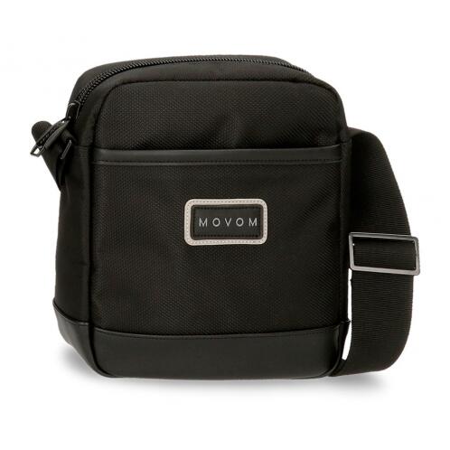 Movom Τσαντάκι ώμου 22x17x6cm Wall Street Black