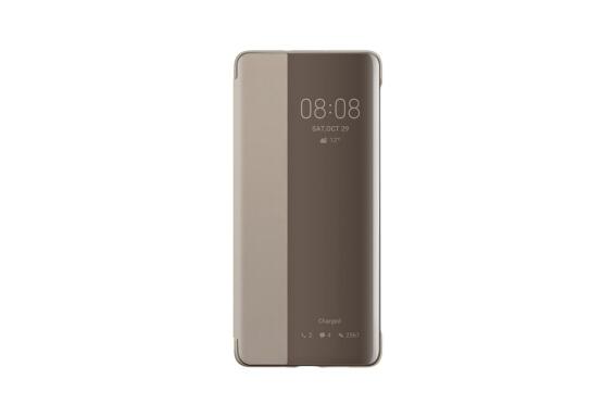 Huawei P30 Pro Smart View Flip Cover Khaki