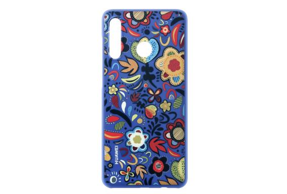 Huawei P30 lite TPU Case Flower Blue