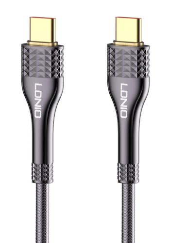 LDNIO καλώδιο USB-C σε USB-C LC651C 65W 1m γκρι