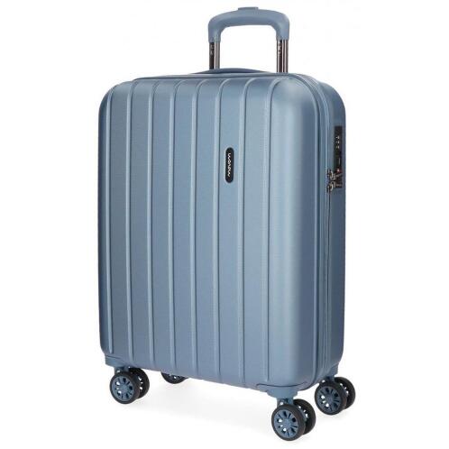 Movom Βαλίτσα καμπίνας trolley 55x20x40cm σειρά Wood Sky Blue