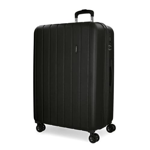 Movom Βαλίτσα μεγάλη trolley 75x32x52cm σειρά Wood Black