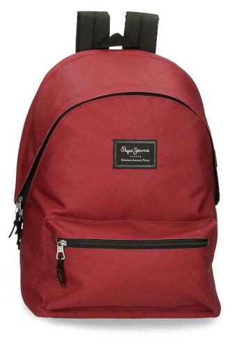 Pepe Jeans Σακίδιο πλάτης 44x31x17cm Evergreen Red