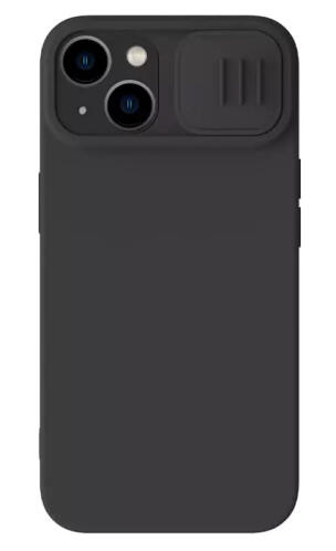 NILLKIN θήκη CamShield Silky Magnetic Silicone για iPhone 15 μαύρη