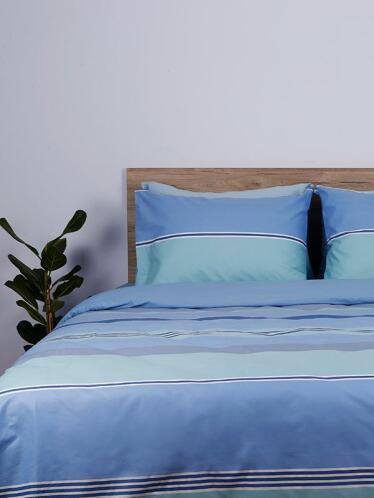 Σετ Σεντόνια Cotton Feelings 2034 Blue King Size (260x270)