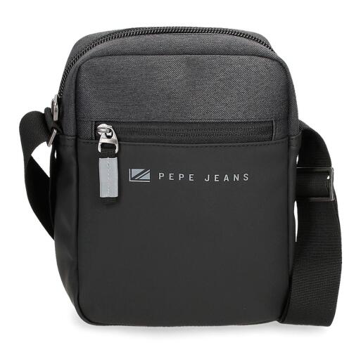 Pepe Jeans Τσαντάκι ώμου 22x17x6cm σειρά Jarvis Black