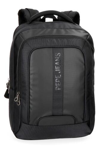 Pepe Jeans Τσάντα πλάτης 2 θέσεων/Laptop 15,6" 31x47x11cm Bromley Black