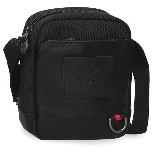 Pepe Jeans Τσαντάκι Ώμου 22x17x6cm Counter Black