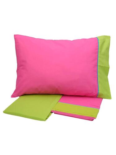 Σετ Σεντόνια Cotton Feelings εμπριμέ 2211 Fuchsia Υπέρδιπλο (220x260)