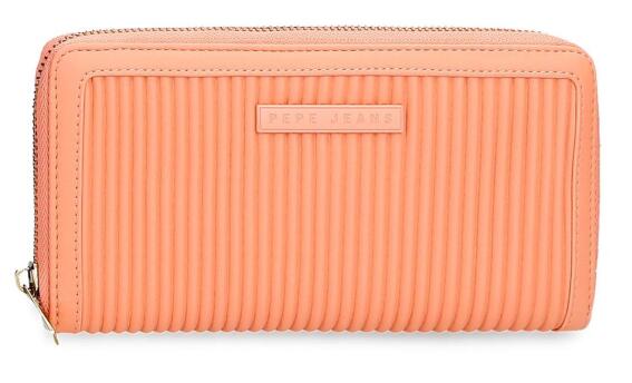 Pepe Jeans Πορτοφόλι 10x19.5x2cm σειρά Aurora Orange