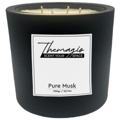 Themagio Αρωματικό Κερί Σόγιας Pure Musk 700gr