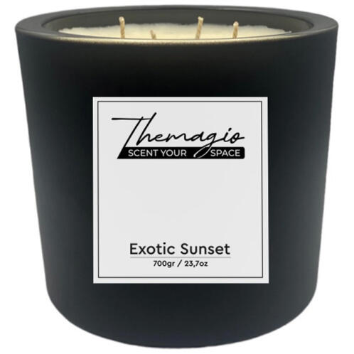 Themagio Αρωματικό Κερί Σόγιας Exotic Sunset 700gr