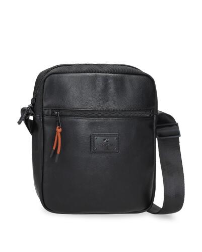 Pepe Jeans Τσαντάκι ώμου 23x27x7cm σειρά Egham Black