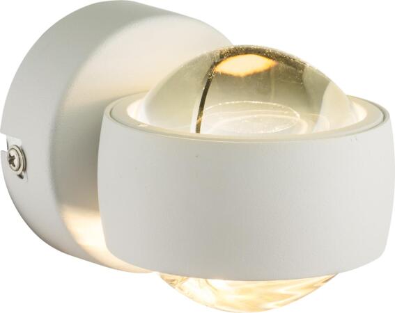 Globo Lighting Απλίκες RANDI δίφωτο λευκό  2xLED