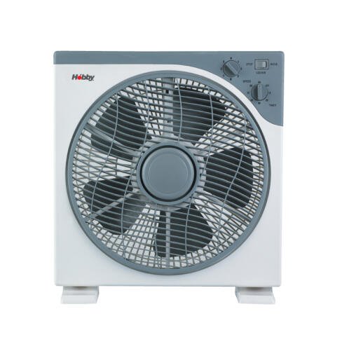 Hobby Ανεμιστήρας Bοχfan 12'' 30CM ΗBF-80572 Λευκός-Γκρι