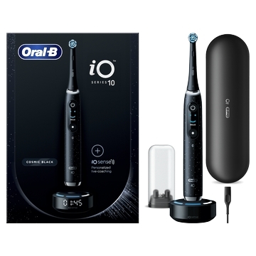 Oral-B Ηλεκτρική Οδοντόβουρτσα iO Series 10 80370744 Μαύρη