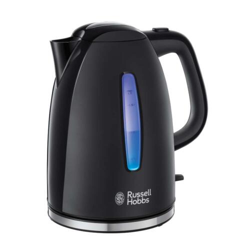 Russell Hobbs Βραστήρας Textures Plus+ 1.7L 2400W - Μαύρος