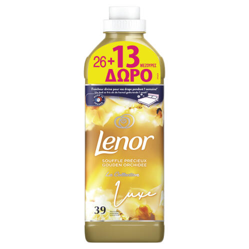 LENOR Μαλακτικό Ρούχων Luxe Gold Orchid 1.15lt 26+13 Μεζούρες - 81760322