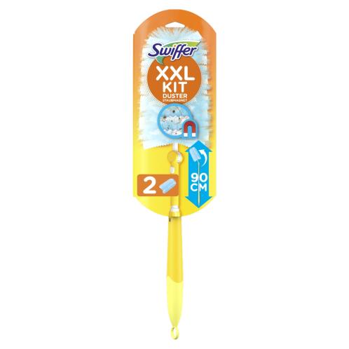 SWIFFER XXL Duster Kit (1 XXL Ετοιμη Λαβή + 2 Ανταλλακτικά Πανάκια Ξεσκονίσματος) - 81783032