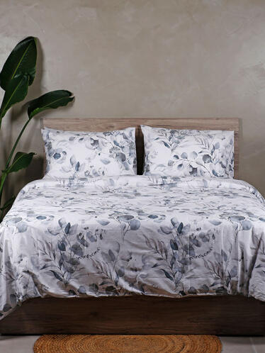 Σετ Σεντόνια Cotton Feelings 932 Grey King Size (260x270)