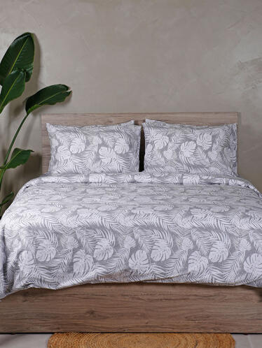 Σετ Σεντόνια Cotton Feelings 2038 Grey King Size (260x270)