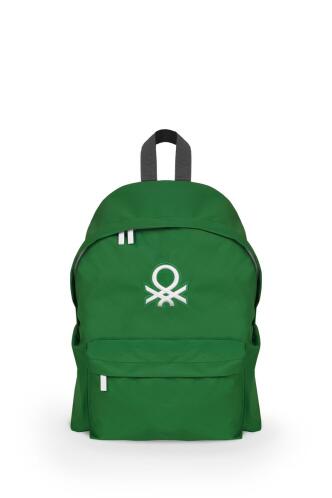 Benetton Τσάντα πλάτης 41x30x16cm σειρά JOURNEY Green