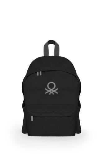 Benetton Τσάντα πλάτης 41x30x16cm σειρά JOURNEY Black