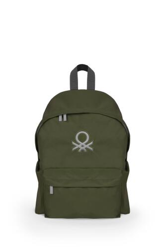 Benetton Τσάντα πλάτης 41x30x16cm σειρά JOURNEY Army