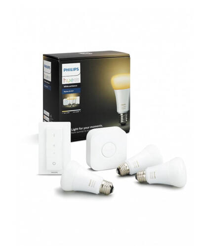 Philips Hue White Ambiance Starter Kit 9W A60 E27