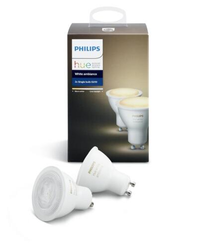 Philips Hue White Ambiance 5.5W GU10 x2 Pack