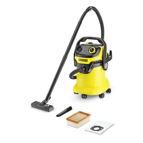 Karcher Σκούπα Πολλαπλών Εφαρμογών Ξηρής & υγρής αναρρόφησης WD 5 *EU-I & ΔΏΡΟ 4 σακούλες