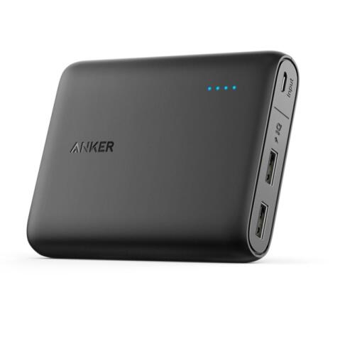 Anker Powercore 10400, Φορτιστής Powerbank, Μαύρο