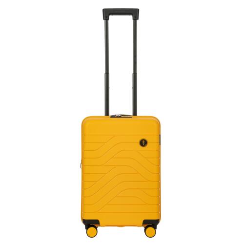 B|Y. Be Young. Be Bric's. Βαλίτσα trolley καμπίνας expandable 37x55x23/27cm σειρά Ulisse Mango