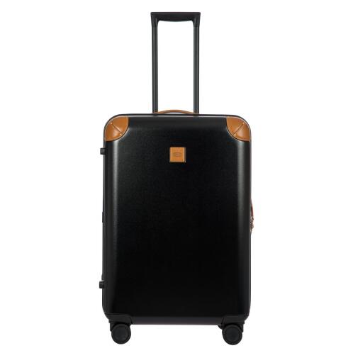 Bric's Μεσαία βαλίτσα trolley 70.5x48x27cm σειρά Amalfi Black