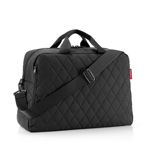 Reisenthel Σακβουαγιάζ 52x37x21cm duffelbag M Rhombus Black