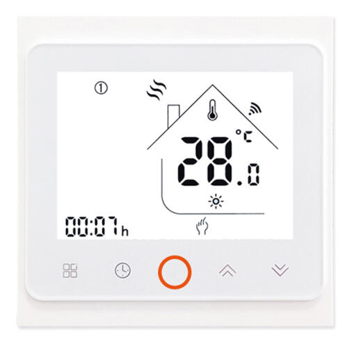 Smart θερμοστάτης αερίου BHT-002-GCLWDB WiFi dual band λευκός