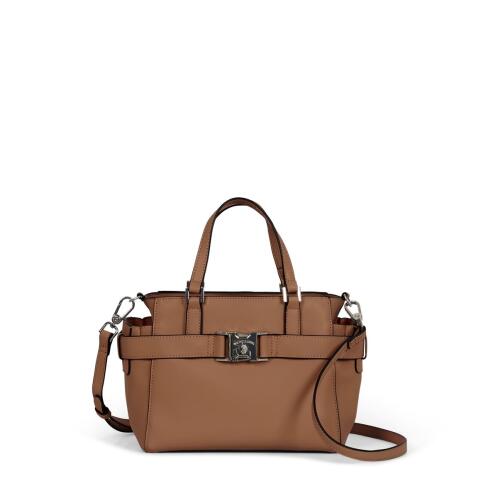 US Polo Assn. Τσάντα χειρός 25x20x13cm σειρά Craft Tan