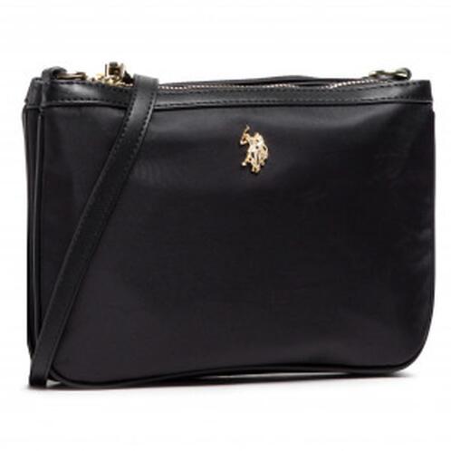 US Polo Assn. Τσάντα Crossbody Houston 25x4x16.5cm Black