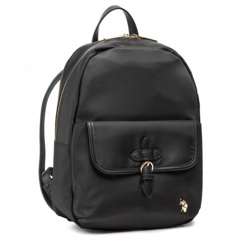 US Polo Assn. Τσάντα πλάτης γυναικεία 30x20x14cm Houston Black