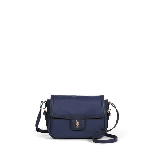 US Polo Assn. Τσάντα ώμου 25x17x8cm σειρά Houston Navy Blue