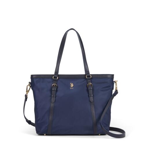 US Polo Assn. Τσάντα χειρός 33x13x29cm σειρά Houston Navy Blue