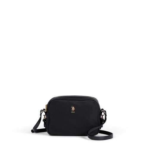 US Polo Assn. Τσαντάκι ώμου 24x8x17cm σειρά Houston Black