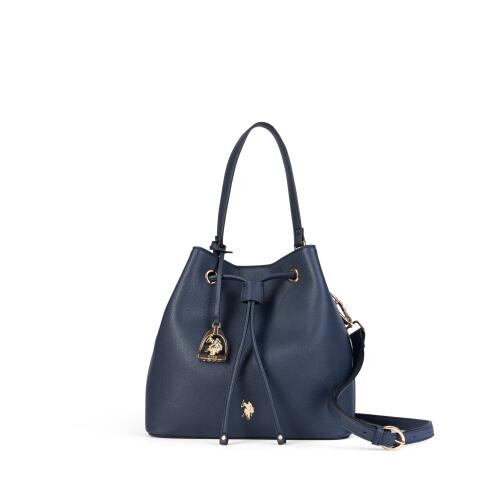 US Polo Assn. Τσάντα ώμου 28x14x27cm σειρά Jones Navy Blue