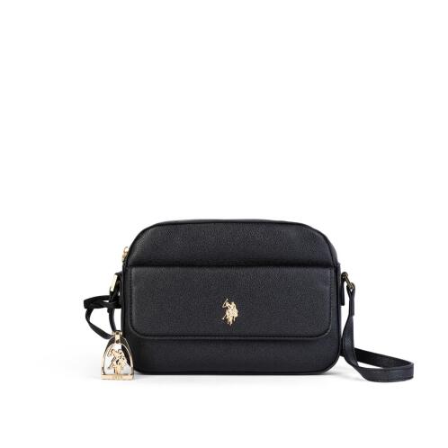 US Polo Assn. Τσαντάκι ώμου 26.5x10x20cm σειρά Jones Black