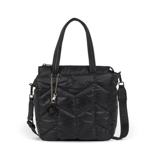 US Polo Assn. Τσάντα χειρός 30x28x14cm σειρά Cape Girardeau Black